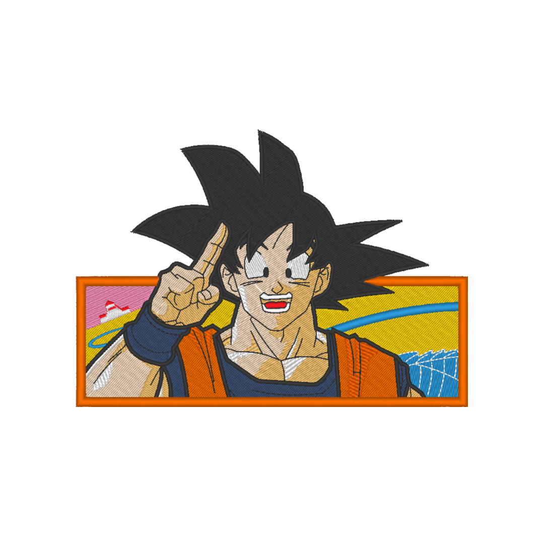 Son Goku | Dragon Ball | Broderie