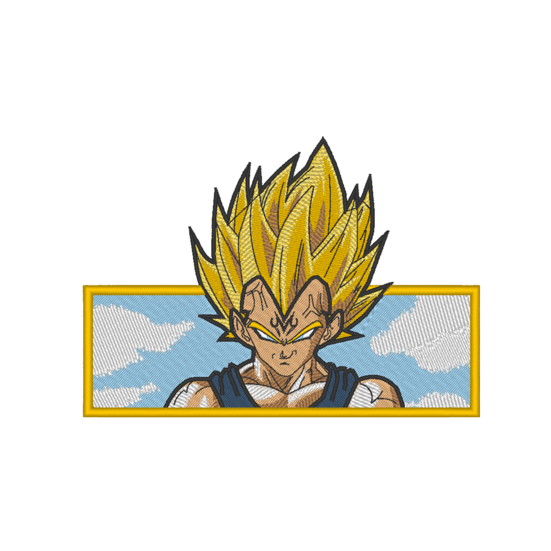 Vegeta | Dragon Ball | Broderie