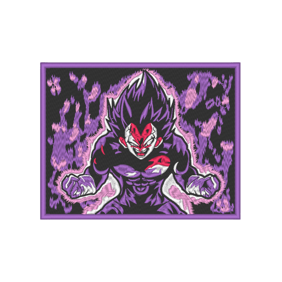 Vegeta Ultra Ego | Dragon Ball | Broderie