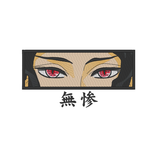 Muzan Eyes | Demon Slayer | Broderie