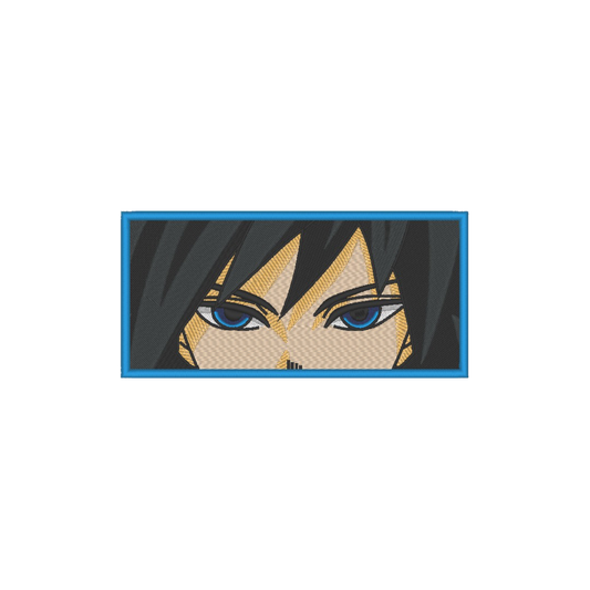 Tomioka Eyes | Demon Slayer | Broderie