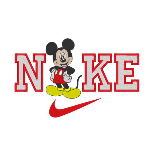 Mickey Mouse Custom | Dessin Animé | Broderie